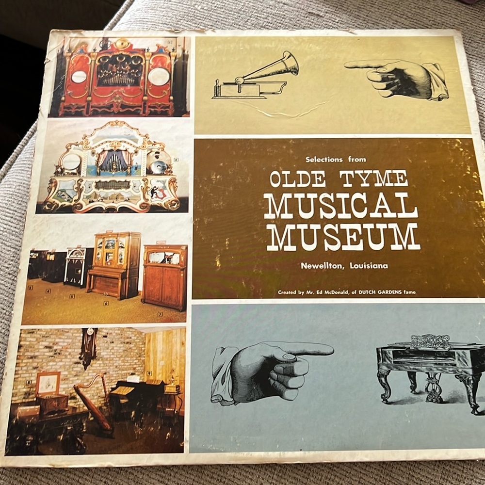 Vintage Olde Tyme Musical Museum vinyl